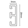 Swish Supreme Glide Aluminium Track